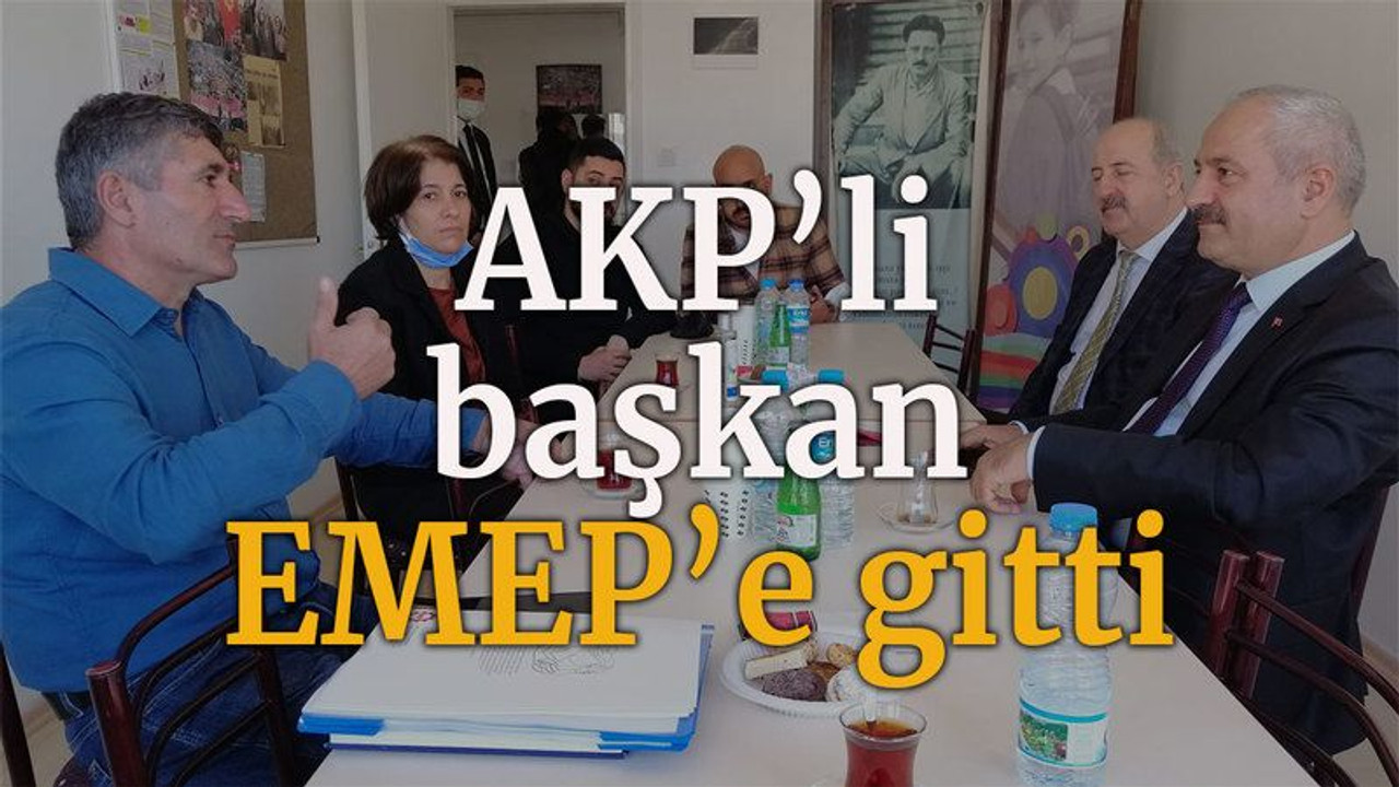 AKP’li Başkan EMEP’e gitti